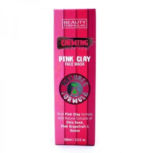 Beauty Formulas Calming Pink Clay Face Mask (100ml)