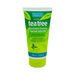 Beauty Formulas Tea Tree Exfoliator Facial Scrub (250ml)