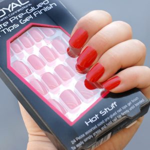 Royal hot stuff Fake nails