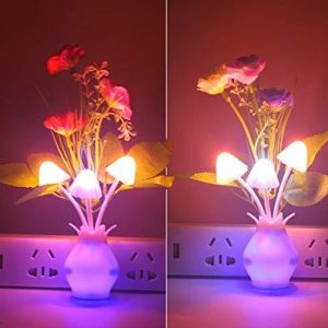 Romantic Colorful LED Mushroom Night Light