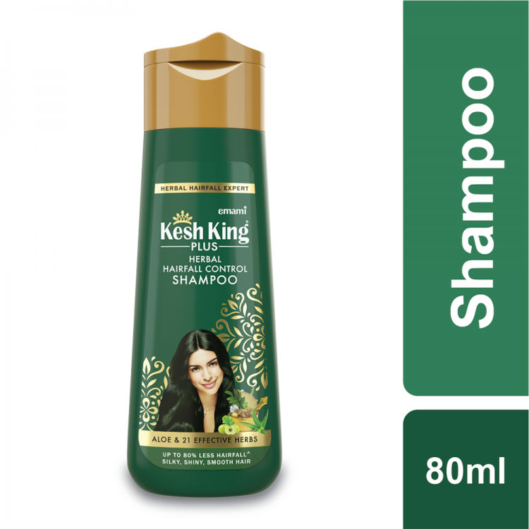 Kesh King Plus Herbal Hairfall Control Shampoo (80ml)