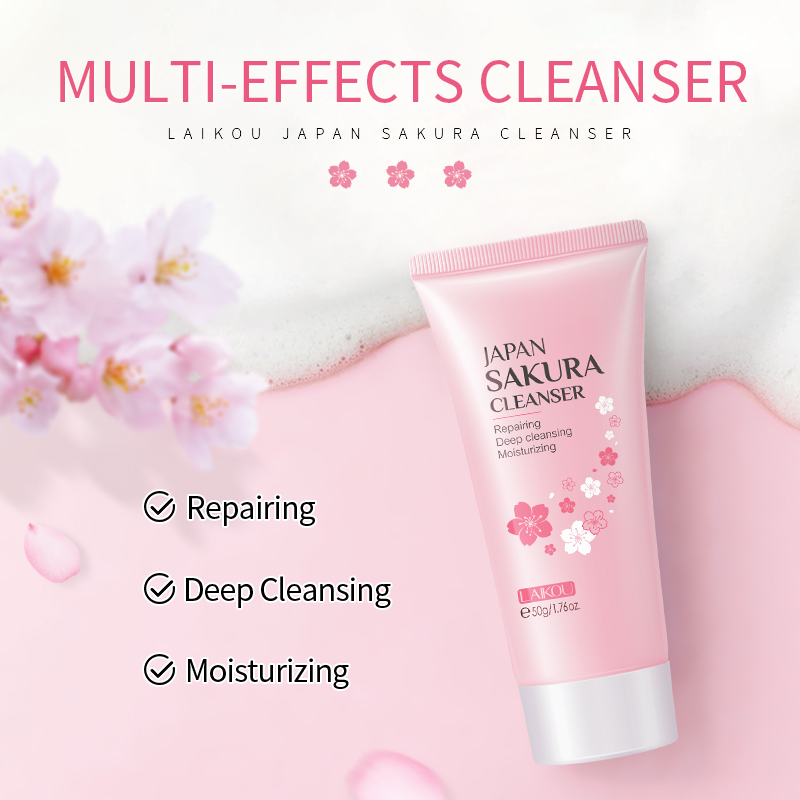 LAIKOU JAPAN SAKURA CLEANSER 50gm