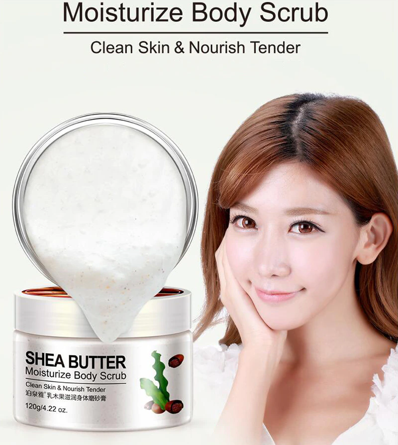 BIOAQUA SHEA BUTTER MOISTURIZE BODY SCRUB cloudshopbd