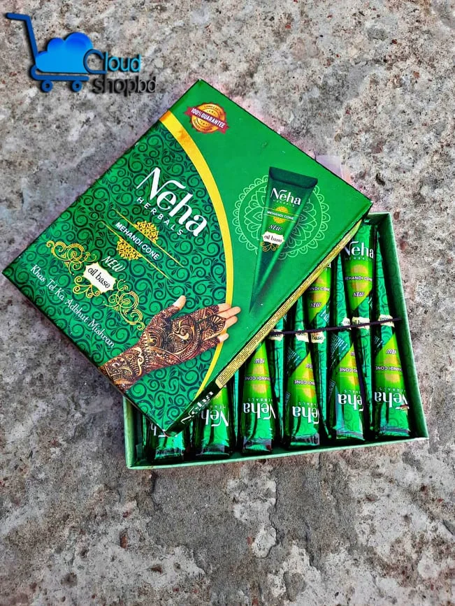 Neha Herbals Mehendi Cone eid special offer by your most trusted online shop cloudshopbd