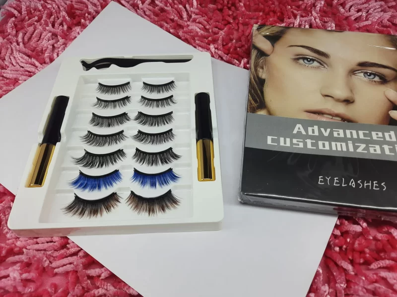 7 Pair Magnetic Eyeliner & Eyelash Suit Cloud Shop bd