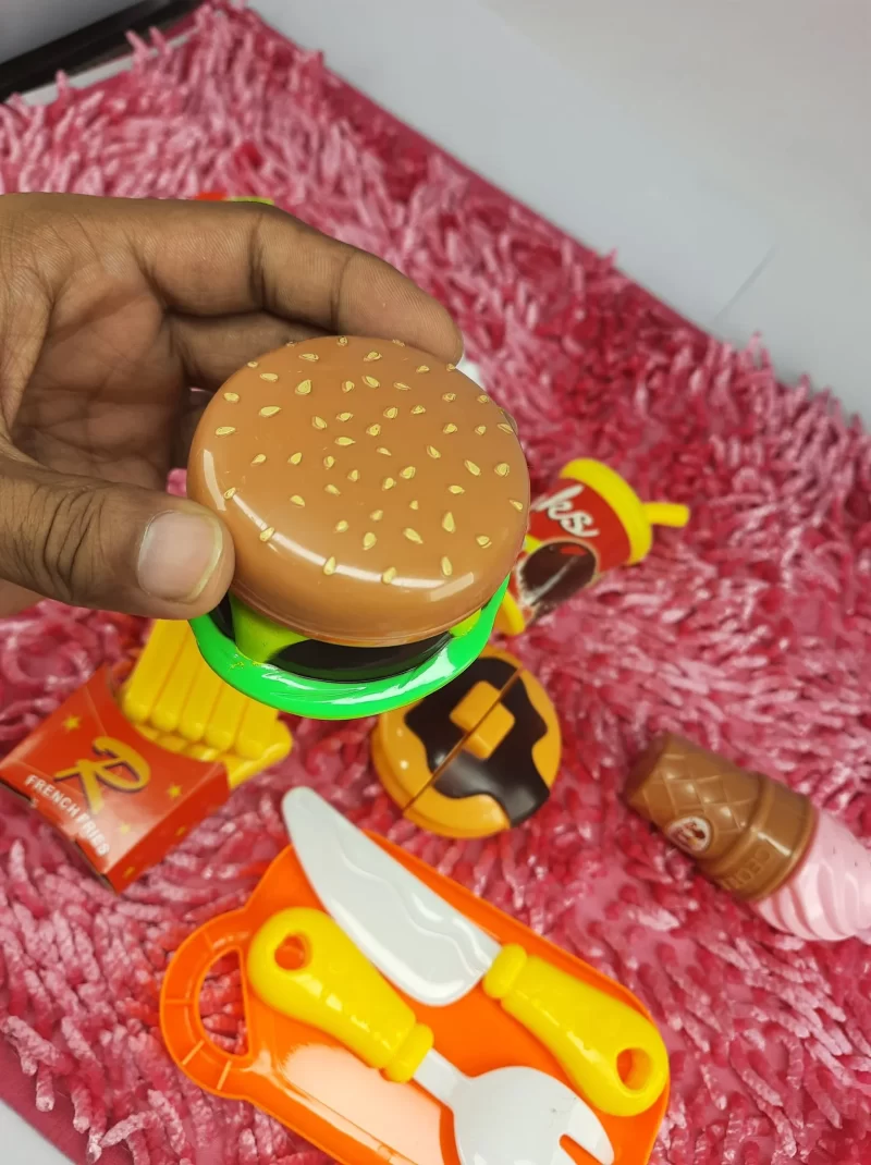 Burger Set Toy for Kids Cloudshopbd