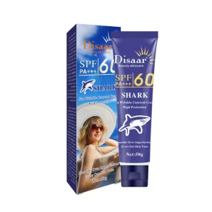 Disaar Shark Wirinkle Control SPF 60 PA+++ Sunscreen 50gm cloudshopbd 6932511216639