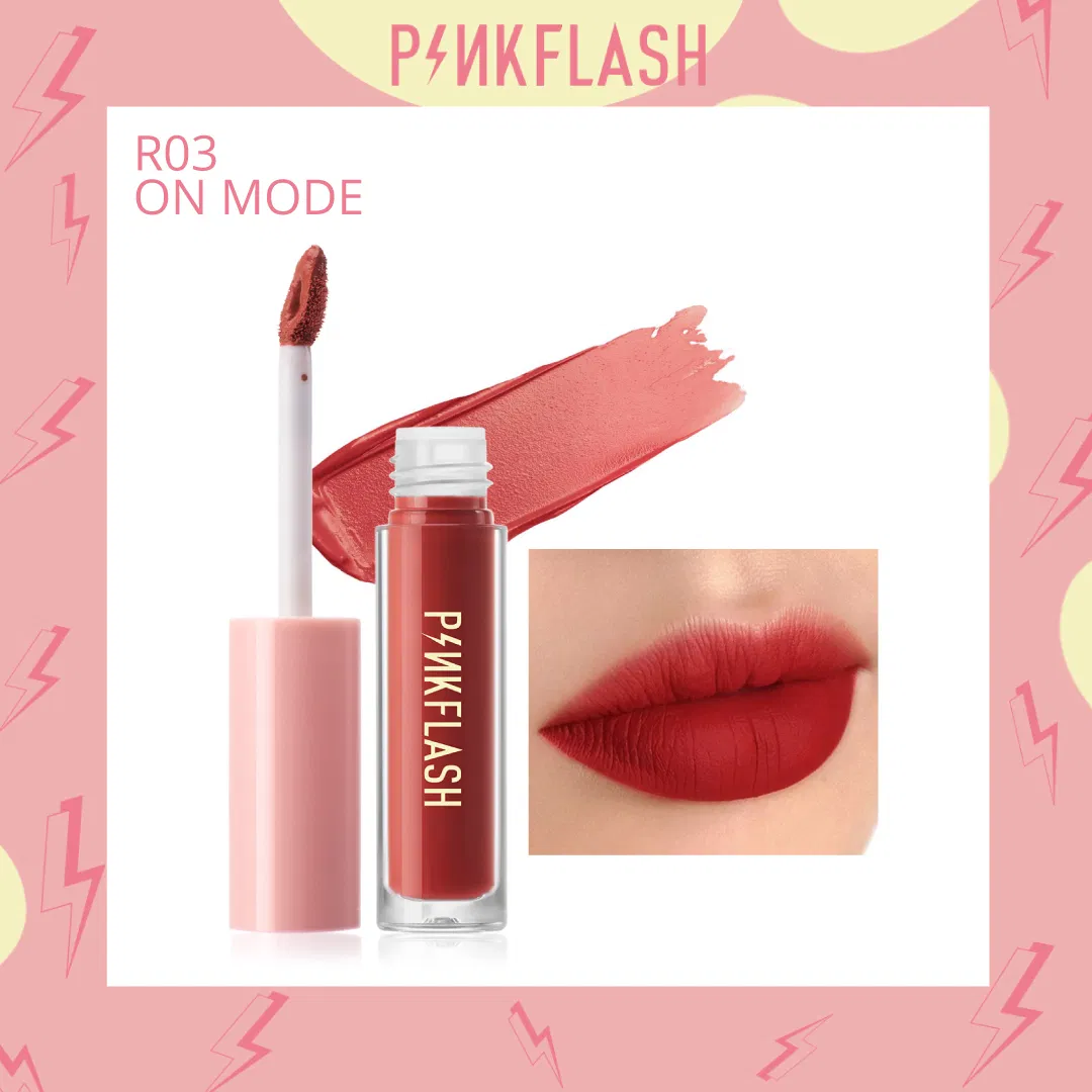 PINK FLASH Matte Waterproof Liquid Lipstick (PF-L01) cloudshopbd