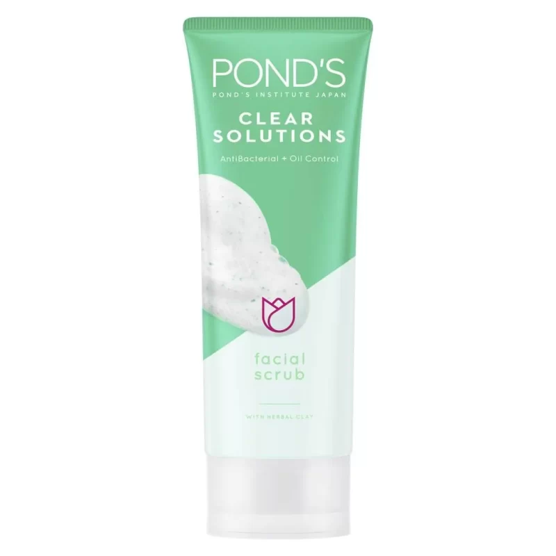 Ponds Clear Solution Facial Scrub 100gm 899999953062 cloudshopbd