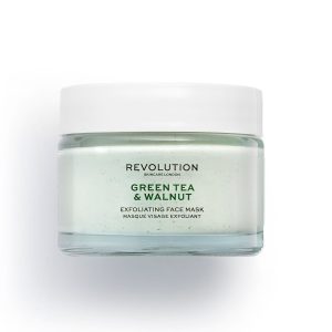 Revolution Skincare Green Tea & Walnut Exfoliating Face Mask 50ml