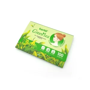 Karite Green Tea Facial Tissue (100 Sheets) Cloud Shop Bd