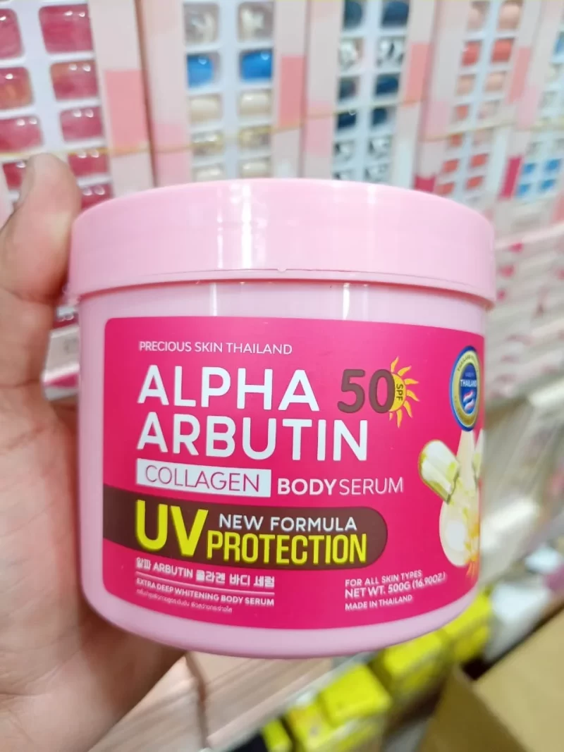 Alpha Arbutin Collagen Body Serum SPF50 (500gm) cloud shop bd