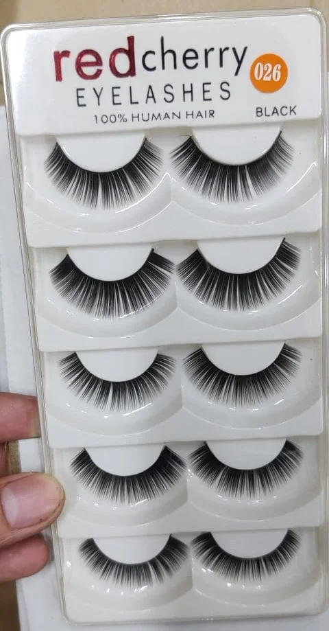 Red Cherry 5 Pair False Eyelashes - 026 cloud shop bd