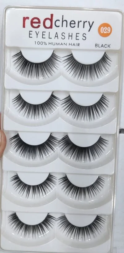 Red Cherry 5 Pair False Eyelashes - 029 cloud shop bd