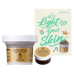 Skinfood Black Sugar Mask Wash Off Set [Limited Edition]- 130g