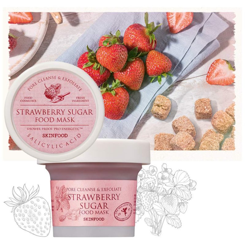 Skinfood Strawberry Sugar Food Mask- 120g