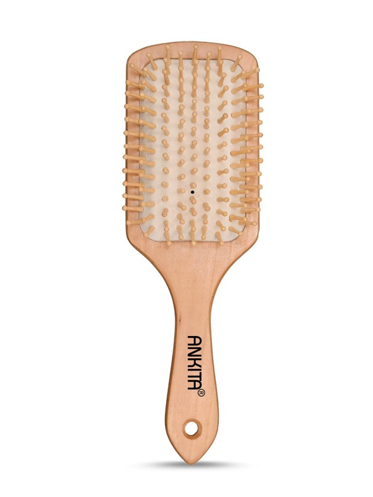 Ankita Hair Brush with Nylon Bristle (A-25) 5242218241508