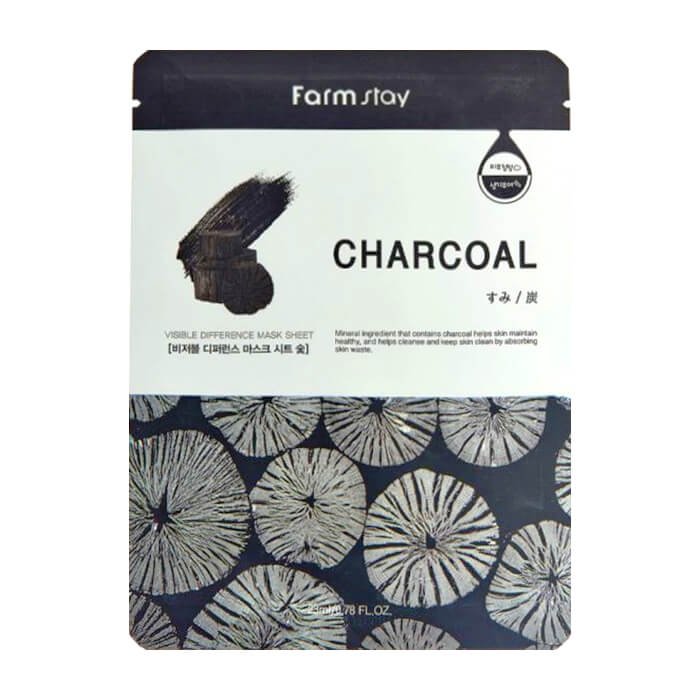 Farm Stay Visible Difference Mask Sheet Charcoal