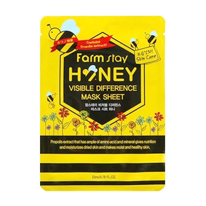 Farm Stay Visible Difference Mask Sheet Honey