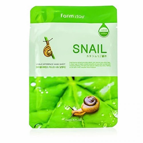 Farm Stay Visible Difference Mask Sheet Snail