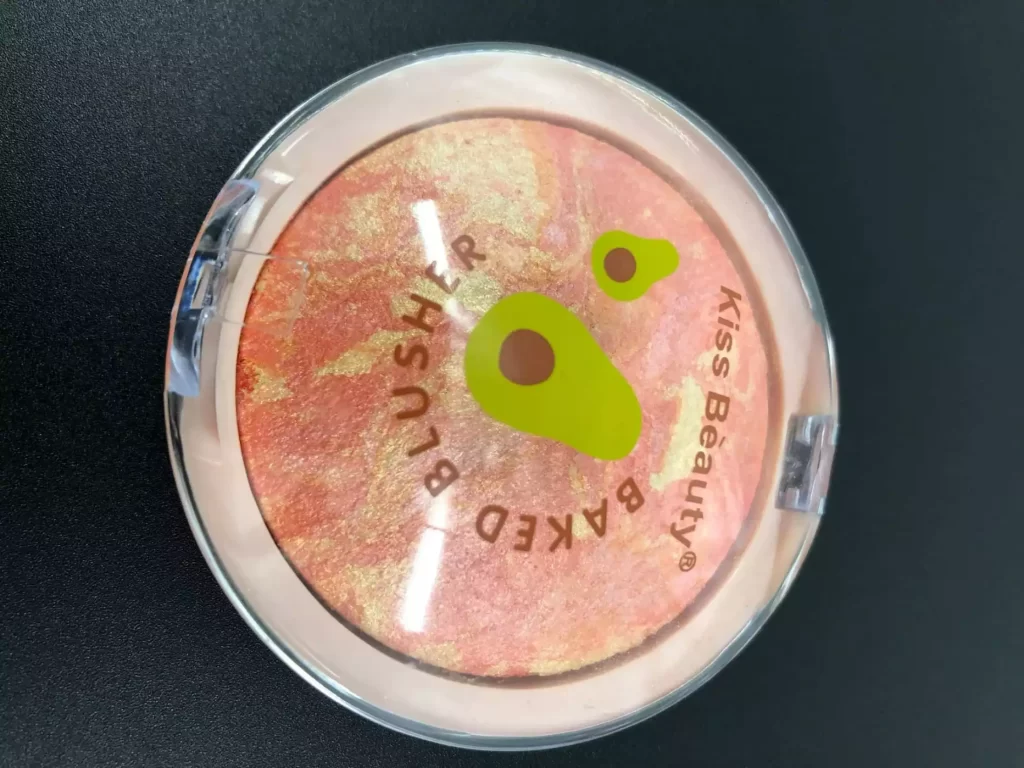 Kiss Beauty Baked Blusher with Fruit Flavors Avacado