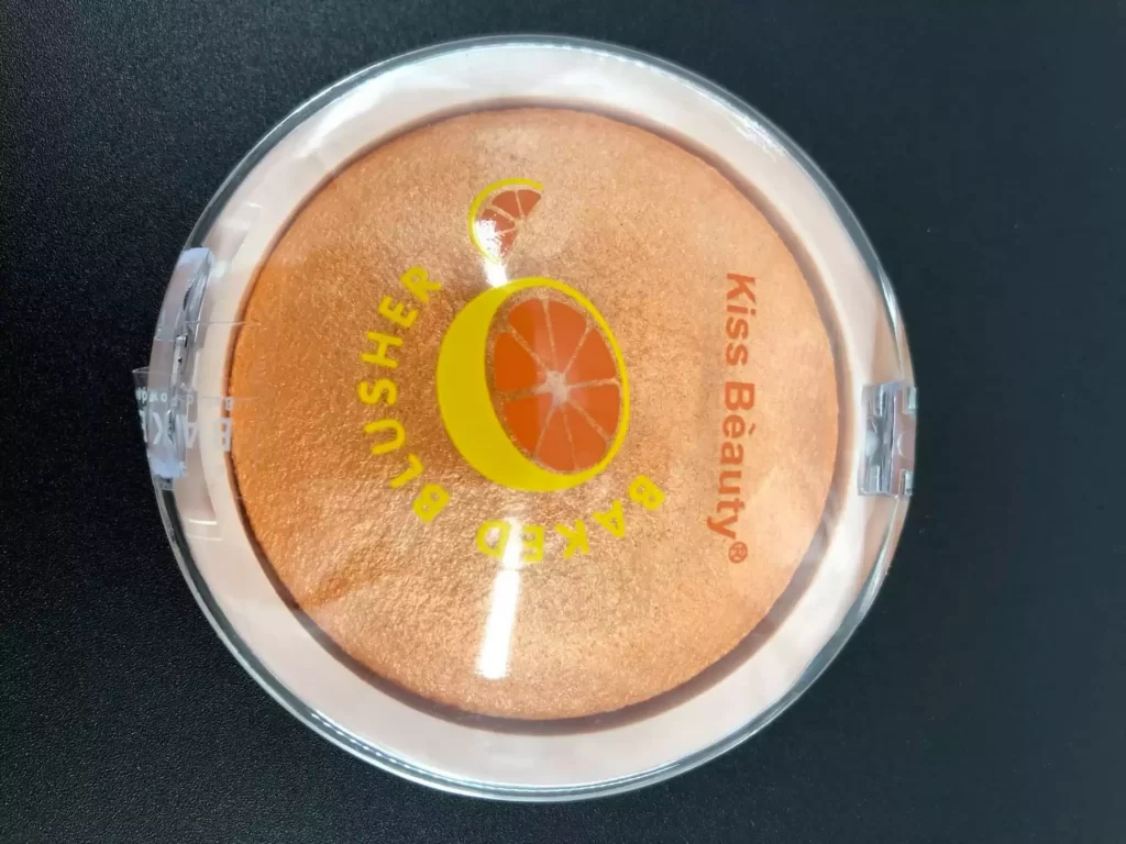 Kiss Beauty Baked Blusher with Fruit Flavors Orange