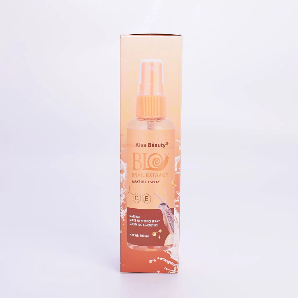 Kiss Beauty Bio Snail Extract Makeup Fix Spray 1