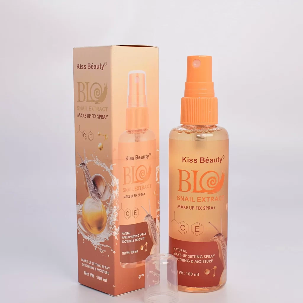 Kiss Beauty Bio Snail Extract Makeup Fix Spray 1