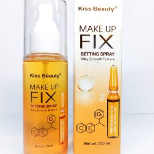 Kiss Beauty Makeup Fix Setting Spray Silky Smooth Texture