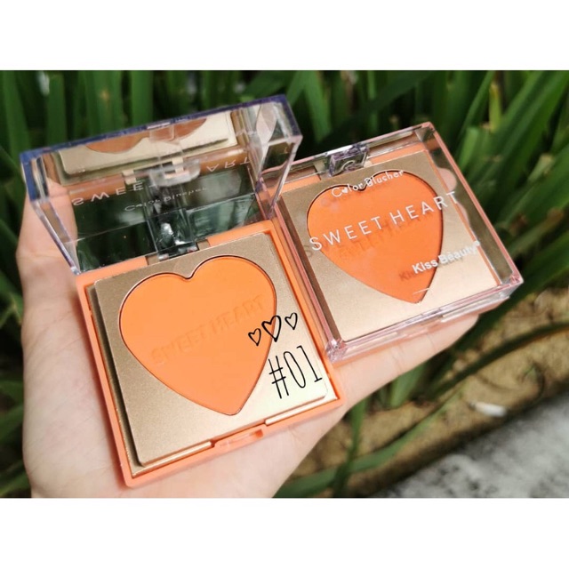 Kiss Beauty Sweet Heart Color Blusher Shade 1