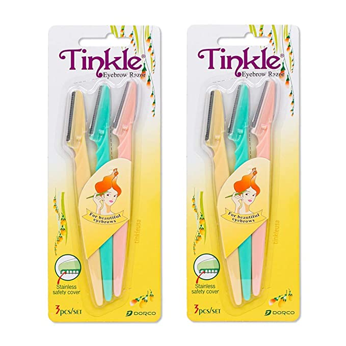 Buy Tinkle Twinkle Eyebrow Painless Facial Hair Remover Razor Online From -  
