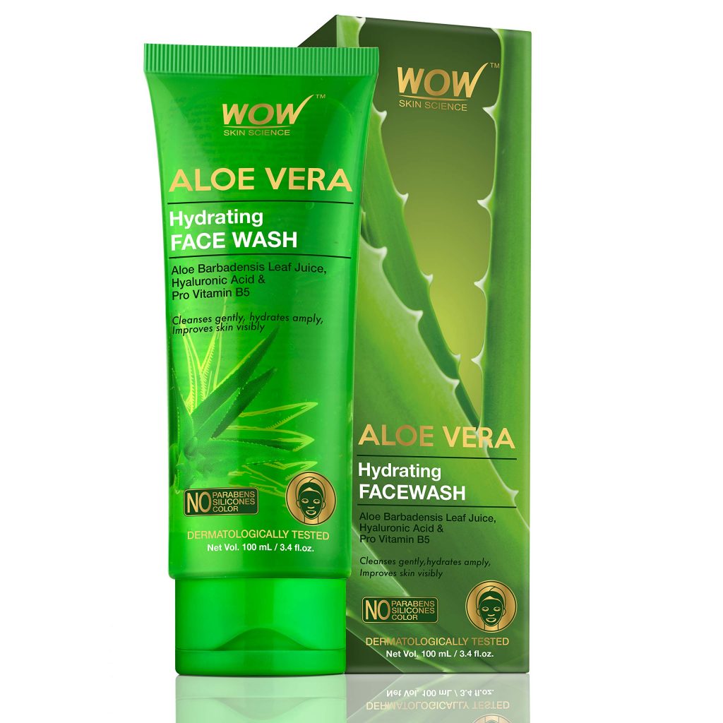 Wow Aloe Vera Hydrating Face Wash