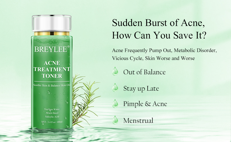 Breylee Acne Treatment Toner 100ml