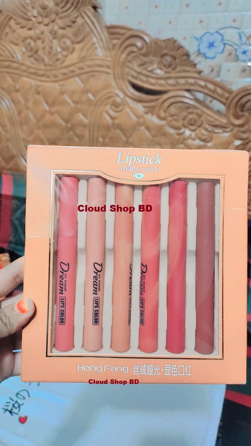 Heng Fang Matte Dream Lipstick Set Cloud Shop BD