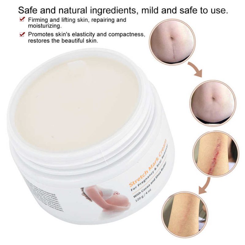 Melao Stretch Mark Cream For Pregnancy & Scar Removal 120g Cloud Shop BD