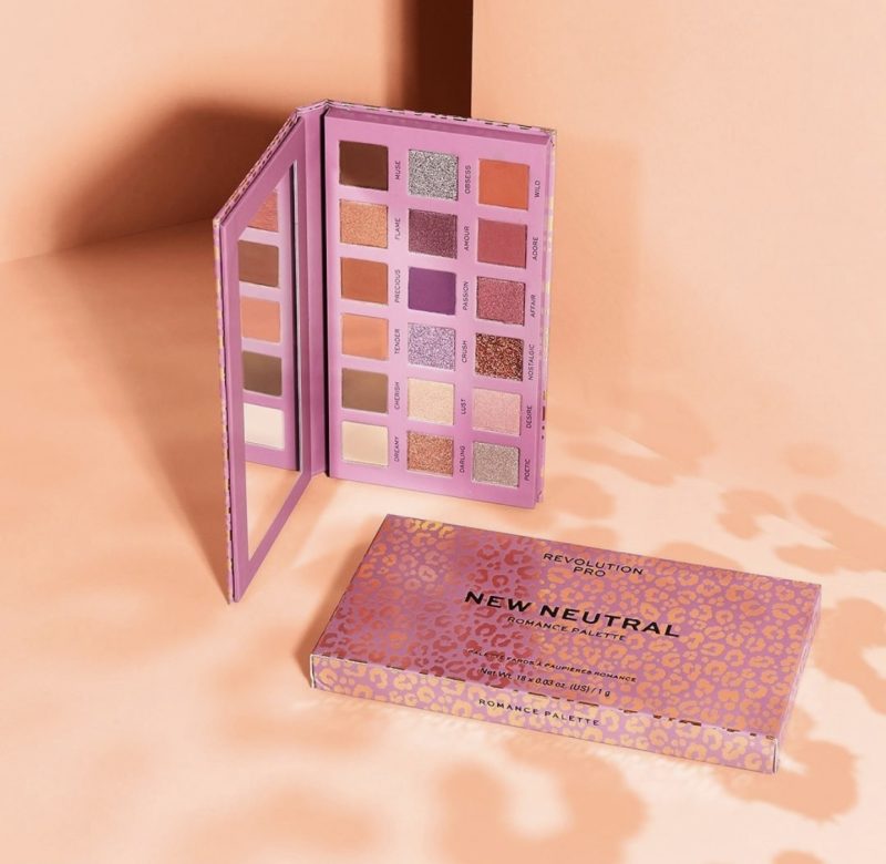 Revolution Pro New Neutral Eyeshadow Palette Romance