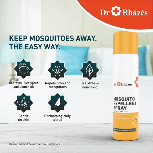 Dr Rhäzēs Mosquito Repellent Spray 73g Cloud Shop BD