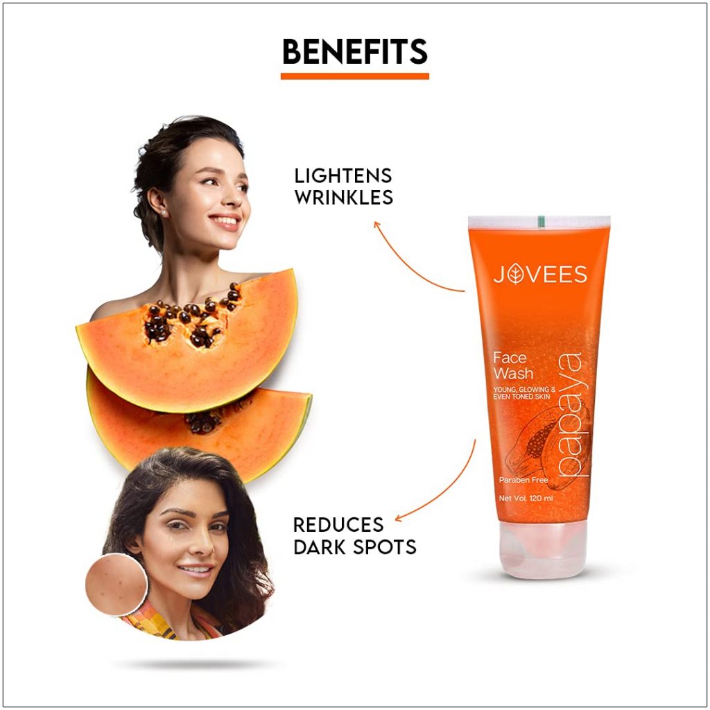 Jovees papaya Face Wash 120ml Cloud Shop BD