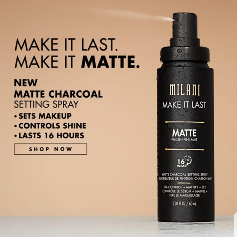 Milani Matte Charcoal Setting Spray