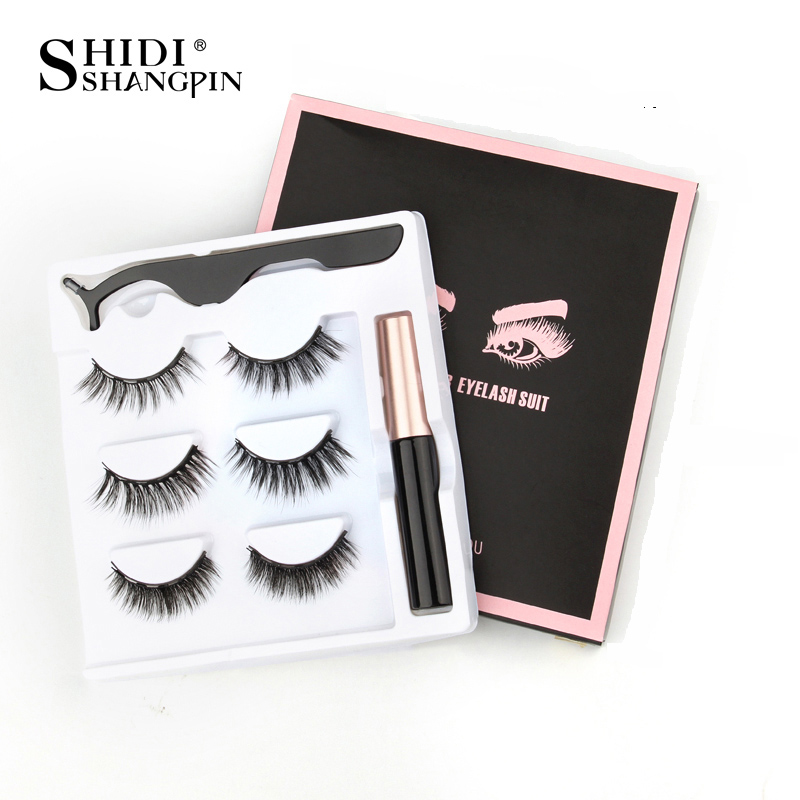 Shidi Shangpin 3 Pair Magnetic Eyelash Coud Shop BD