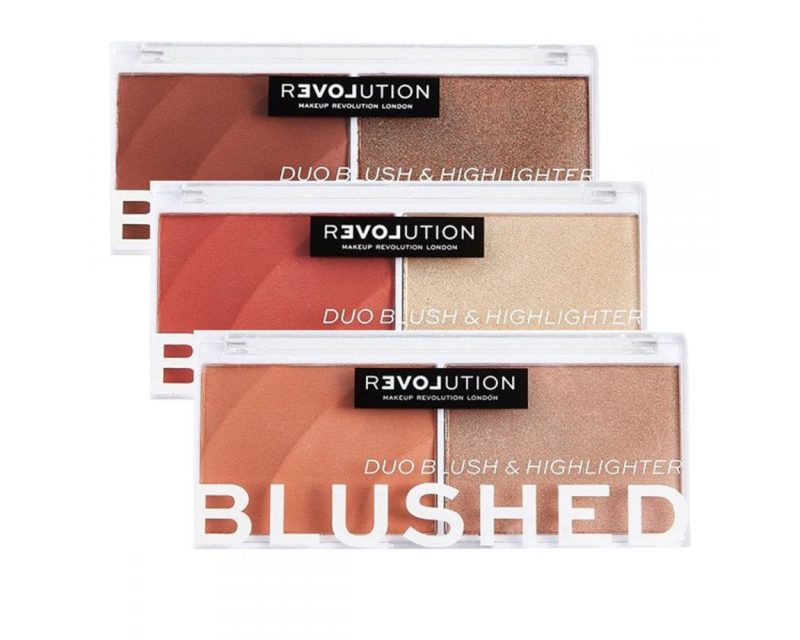 Revolution Relove - Colour Play Blushed Blush and highlighter duo