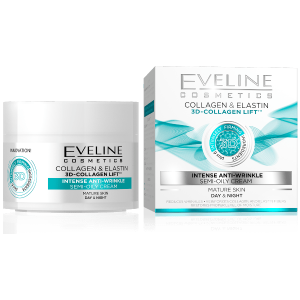 EVELINE 3D-Collagen Lift Intense Anti-Wrinkle Day & Night Cream 50ml Cloud Shop BD