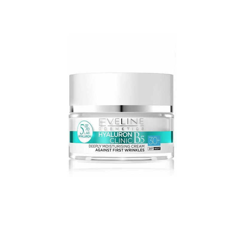 Eveline Hyaluron Clinic B5 Deeply Moisturising Cream 50ml Cloud Shop BD