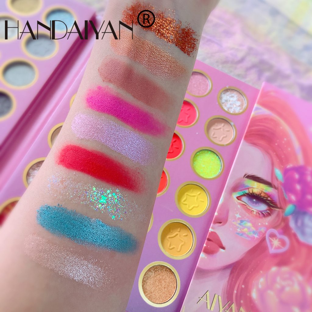 HANDAIYAN 84 Colors 3in1 Eyeshadow Blush Highlighter Palette 6971690680886 cloud shop bd