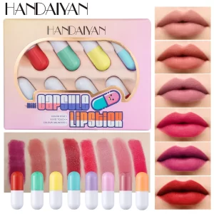 HANDAIYAN 8PCS Mini Capsule Lipstick Set Cloud Shop BD 6971690680992