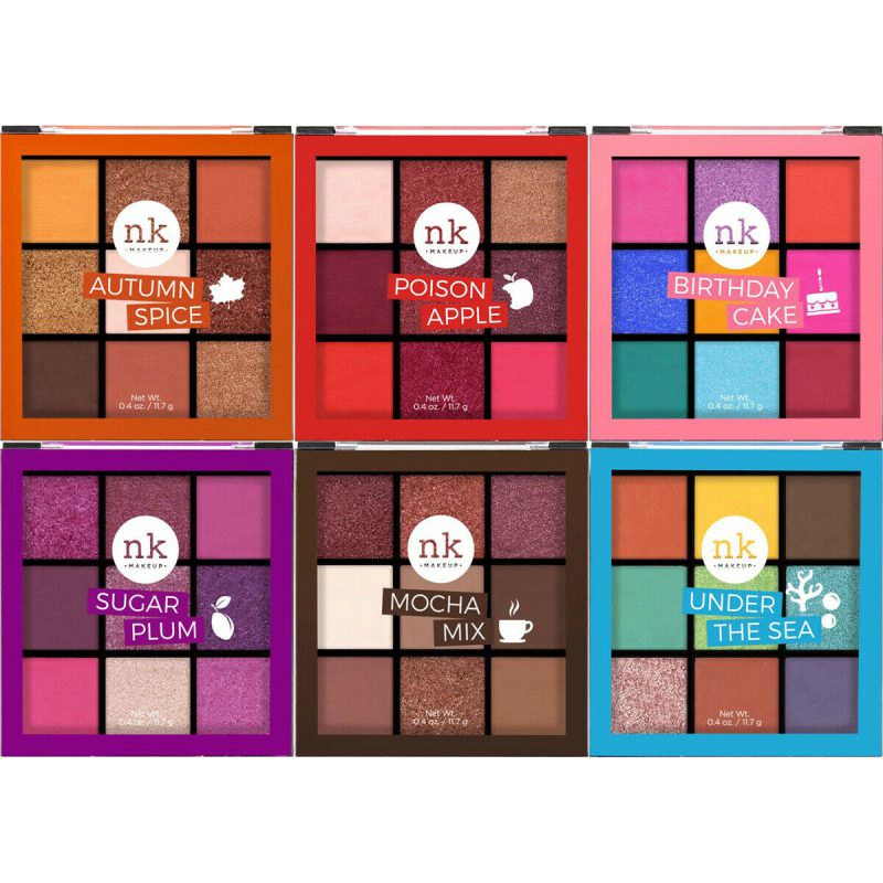 NICKA K Nine Color Eyeshadow Palette Cloud Shop BD