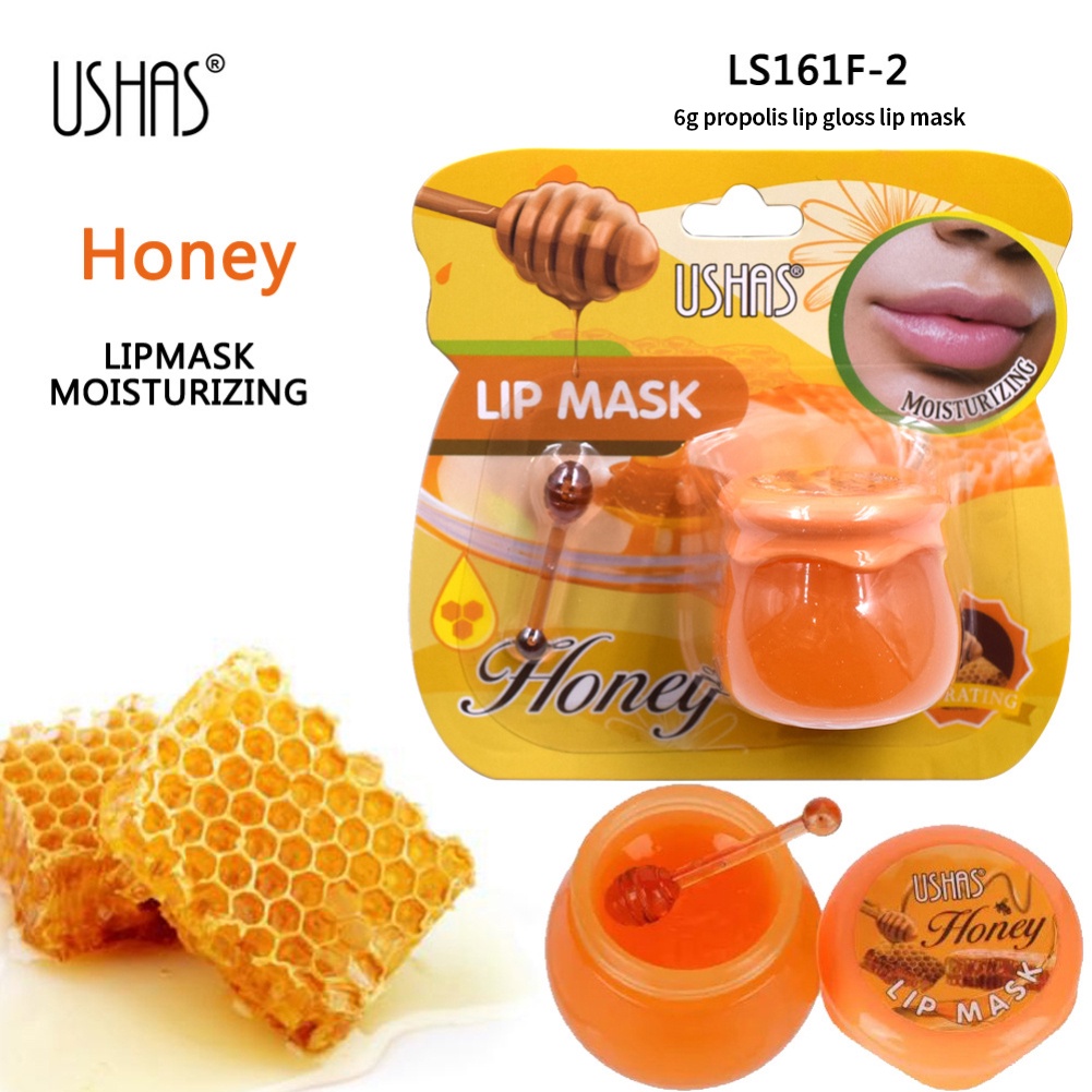 USHAS Haney Lip Mask Moisturizing Lip Balm cloud shop bd