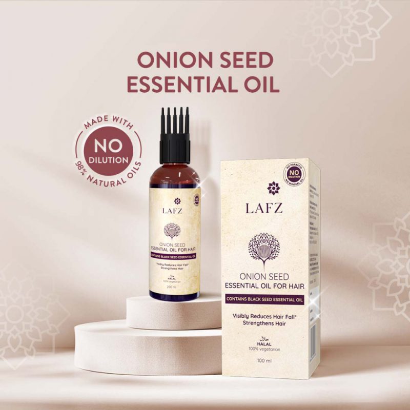 Lafz Onion Seed Essential Oil For Hair 100ml Cloud Shop BD
