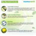 Mama Earth Bye Bye Dark Circles Eye Cream With Cucumber & Peptides 20g Cloud Shop BD 8906087771982