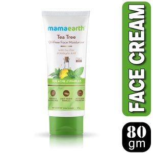 Mama Earth Tea Tree Oil-Free Moisturizer (80g) Cloud Shop BD